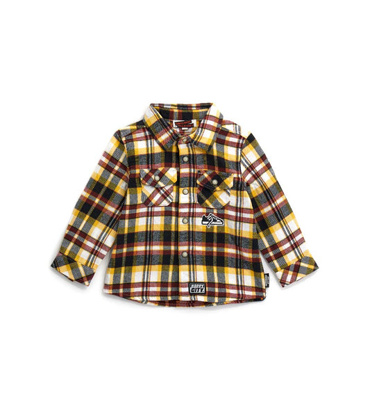 Baby boy's checked polo shirt-1