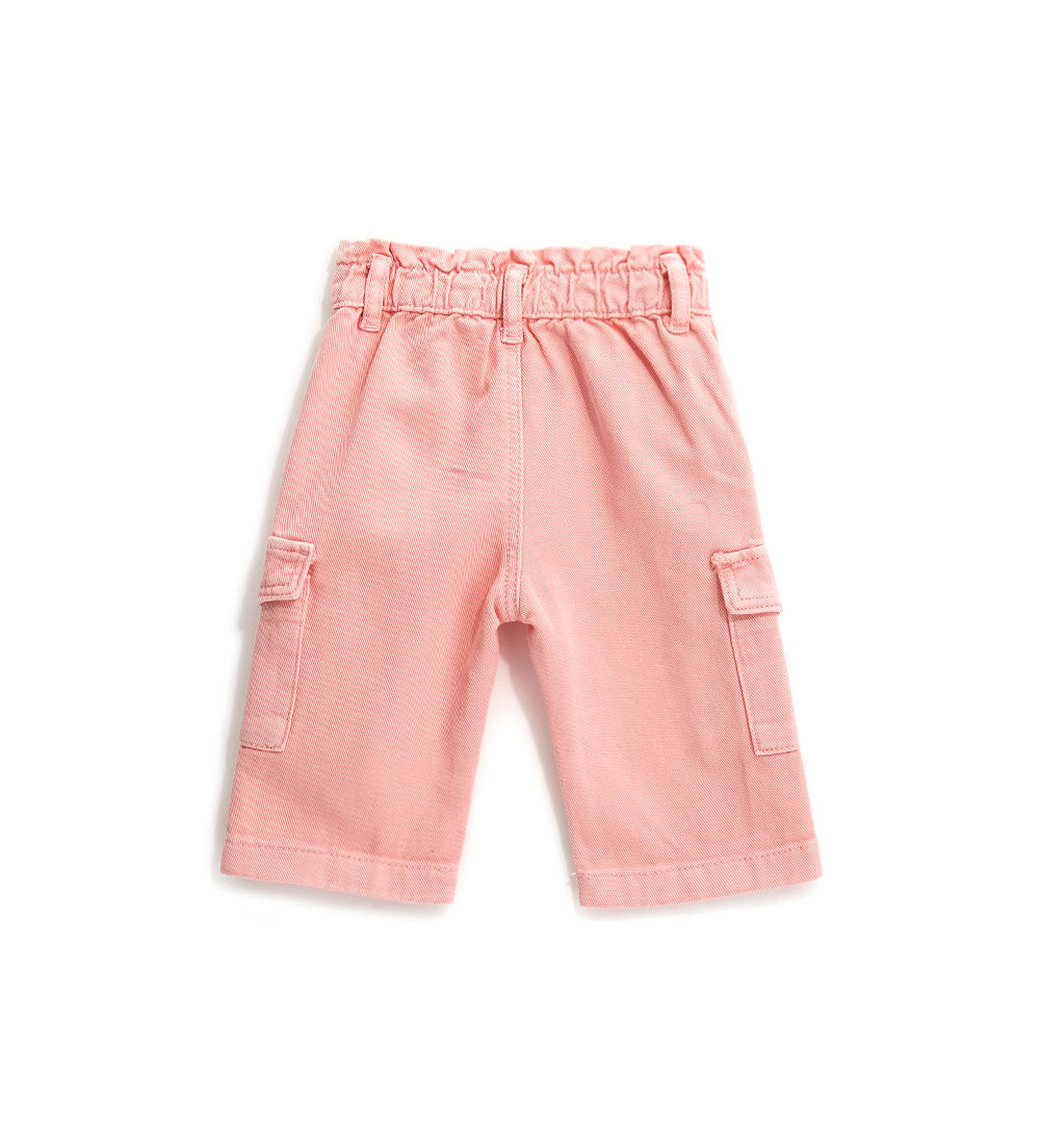 Baby girl's paperbag jeans-3