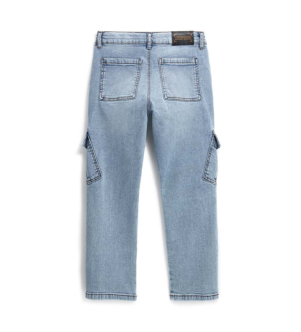 BOY'S CARGO JEANS-3