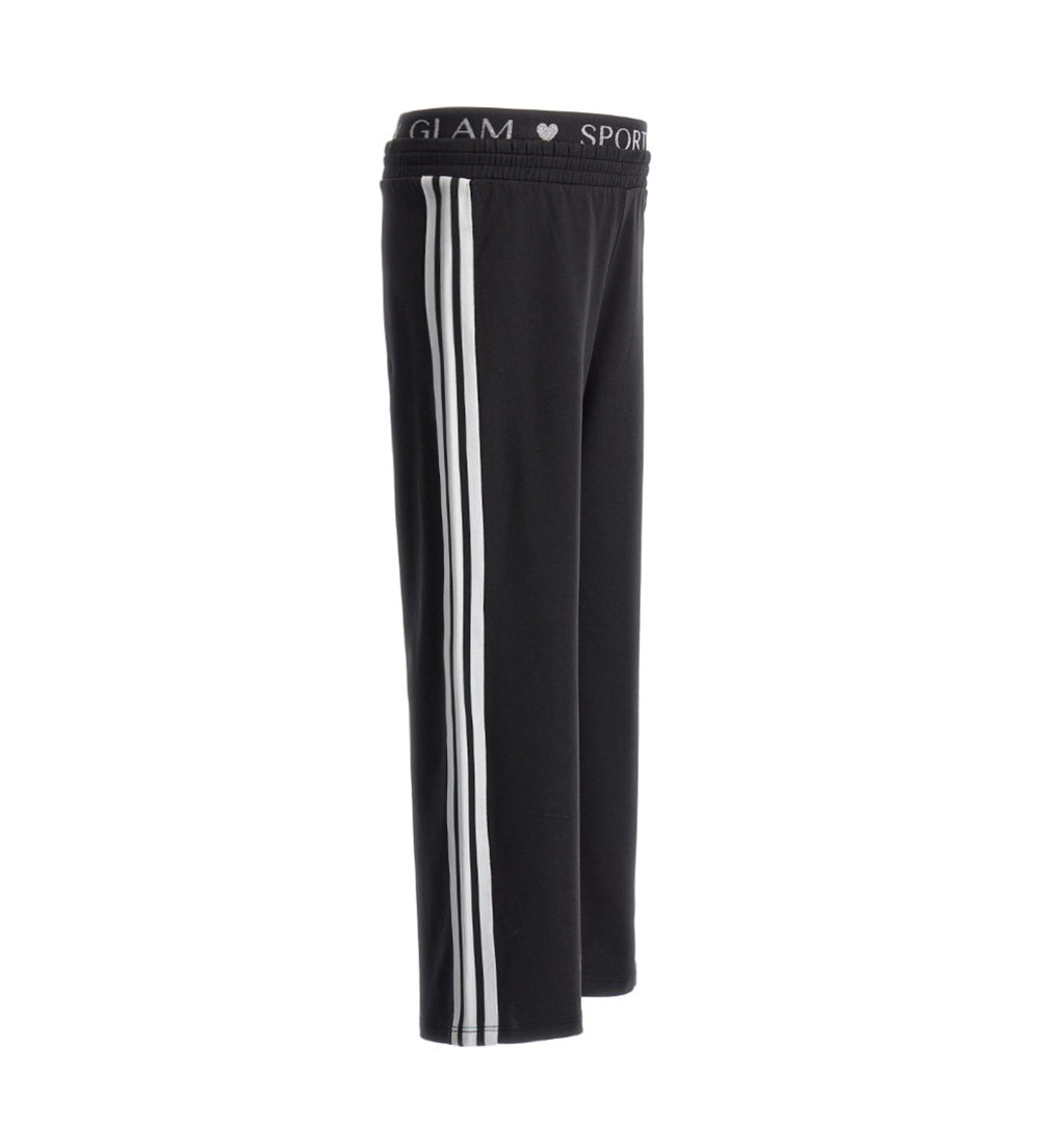 Girl's wide leg pants-3