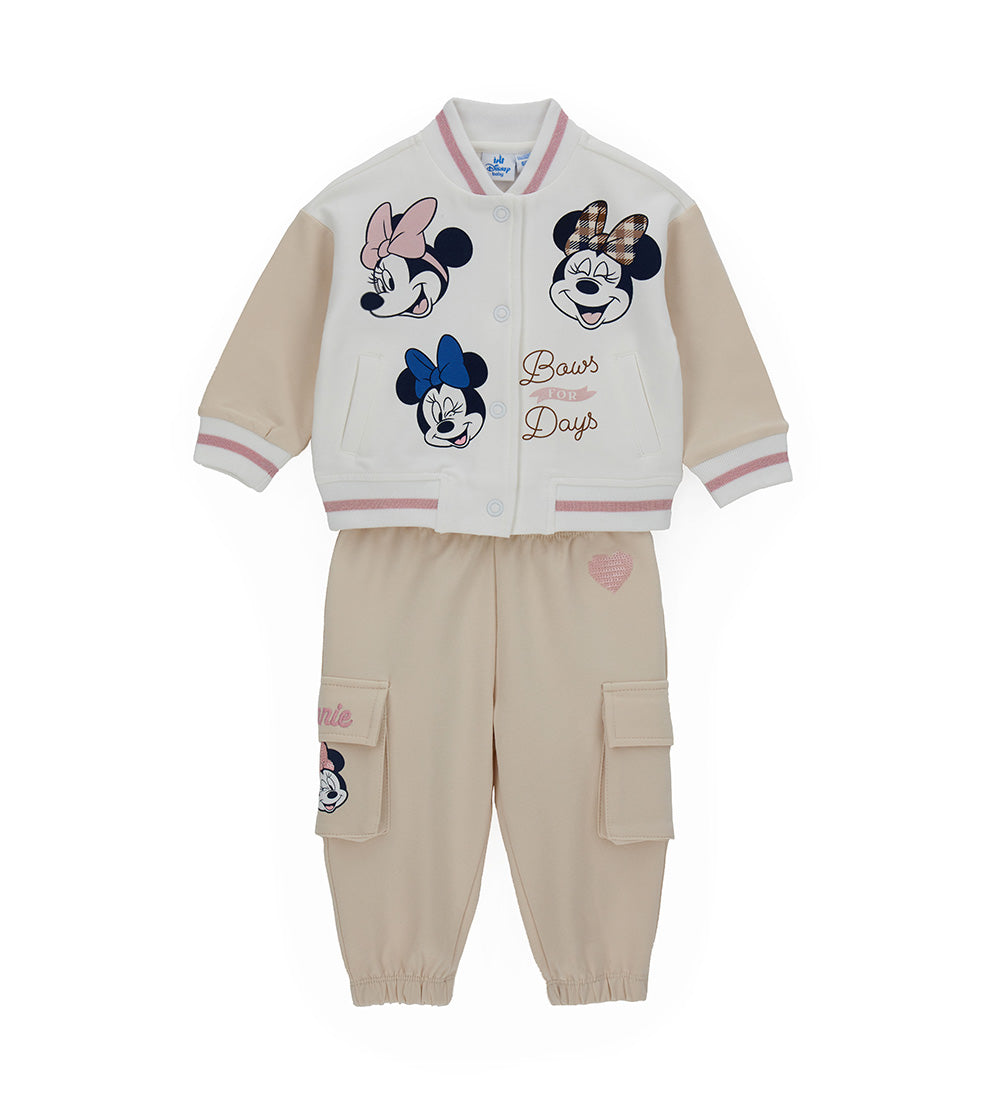 Baby girl's disney minnie tracksuit