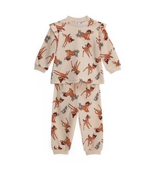 Baby girl's disney bambi pajamas-1