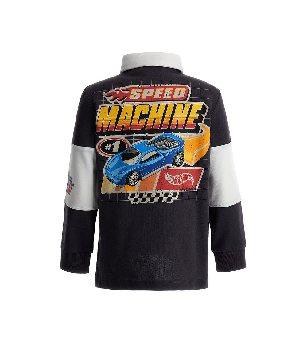 Boy's hot wheels polo-3