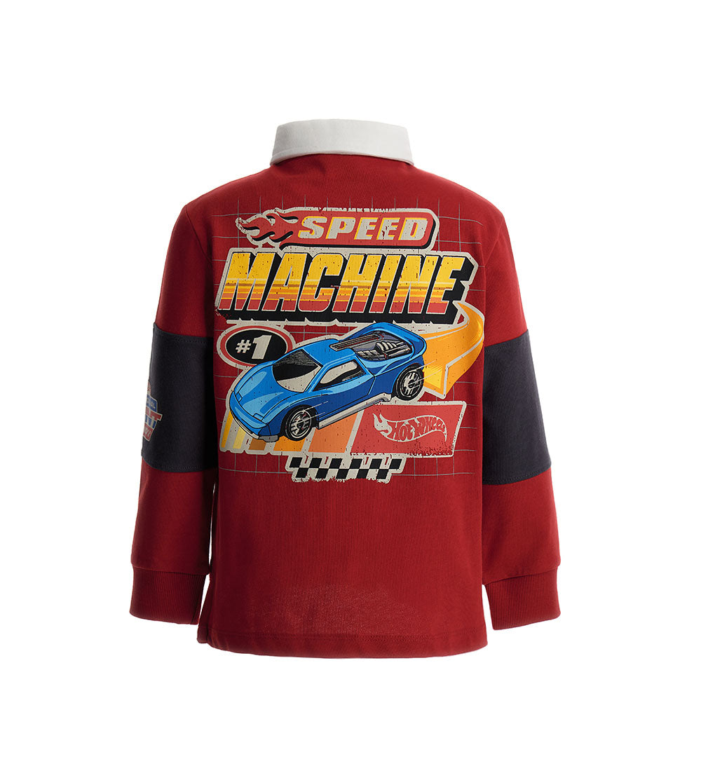 Boy's hot wheels polo-8