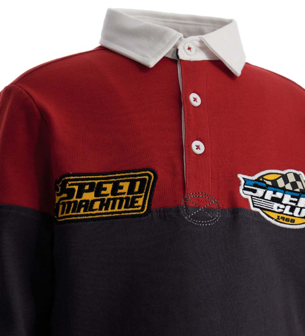 Boy's hot wheels polo-11