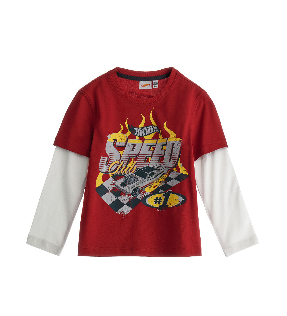Boy's hot wheels t-shirt-1