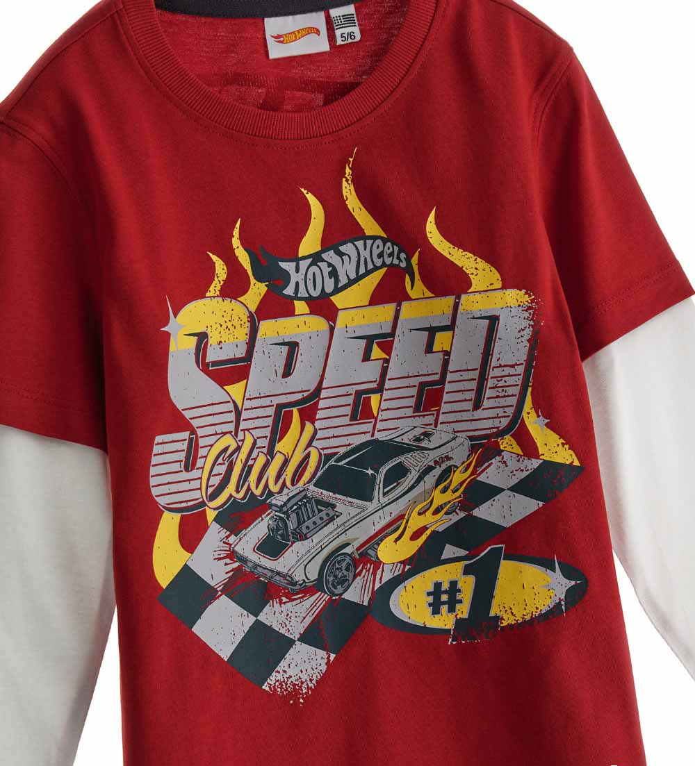 Boy's hot wheels t-shirt-5
