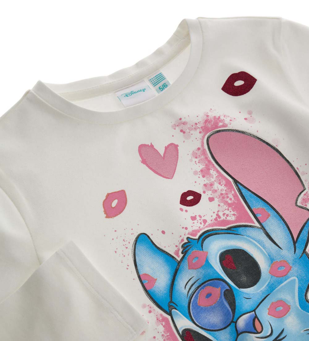Girl's disney stitch t-shirt