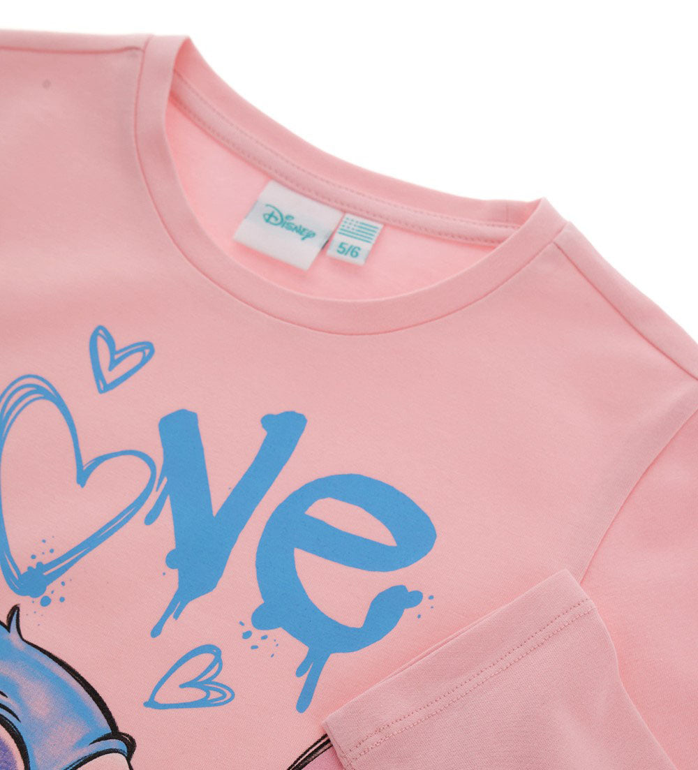 Girl's disney stitch t-shirt