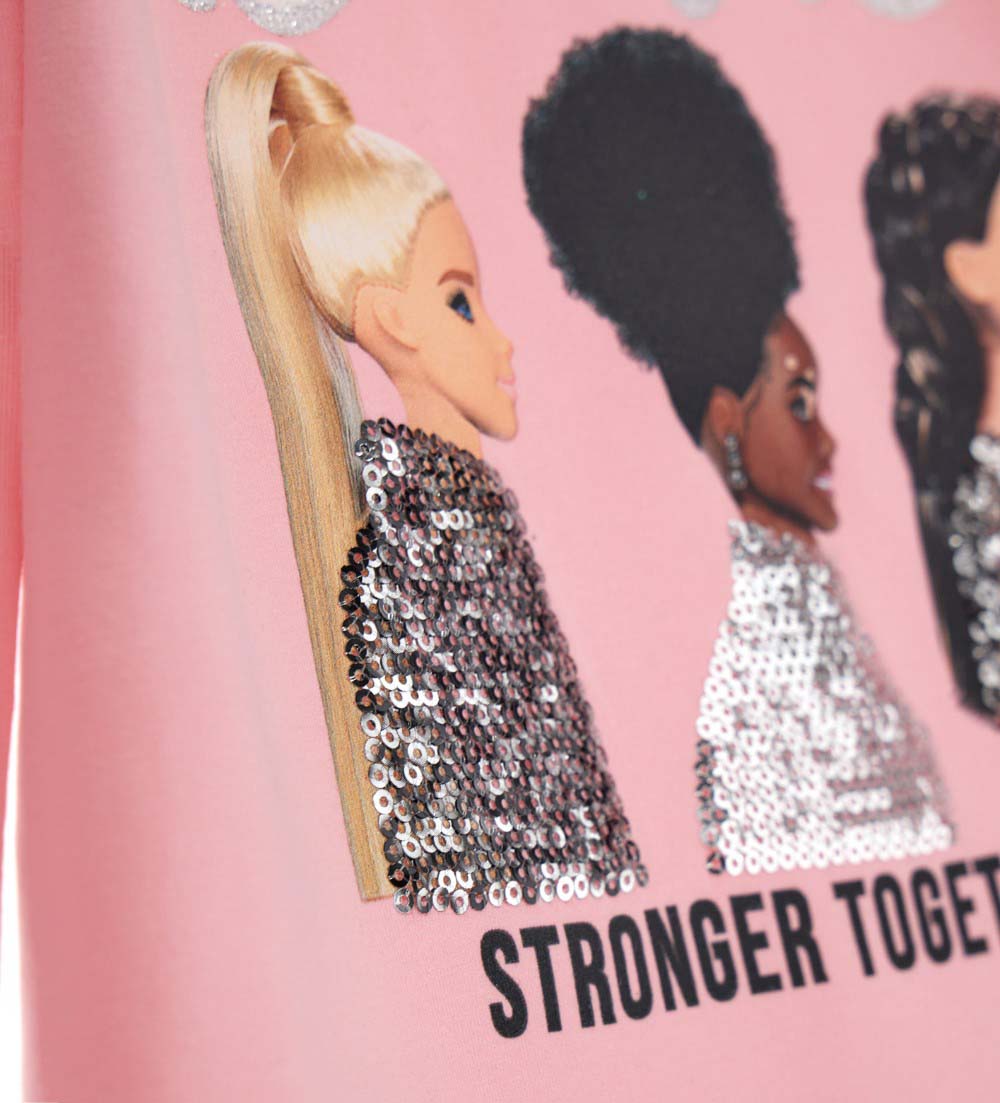 Girls's Barbie t-shirt-4