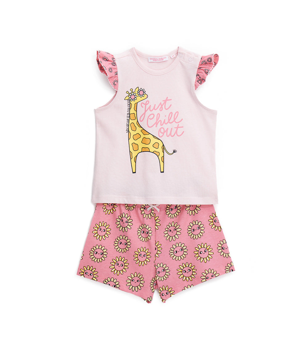BABY GIRL'S SHORT PAJAMAS-524