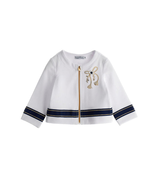 BABY GIRL'S JERSEY JACKET-500