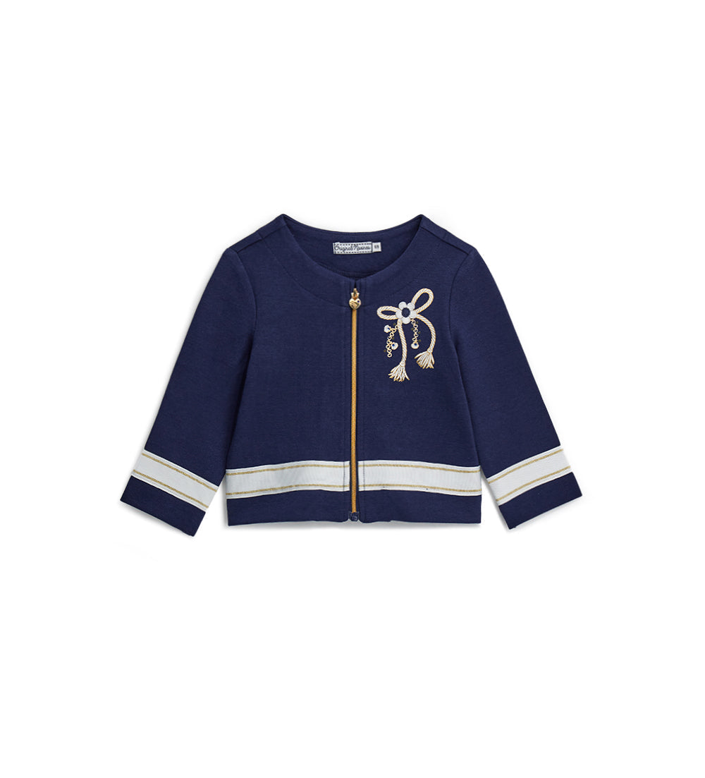 BABY GIRL'S JERSEY JACKET-504