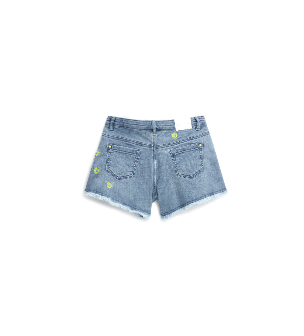 GIRL'S DENIM SHORTS-502