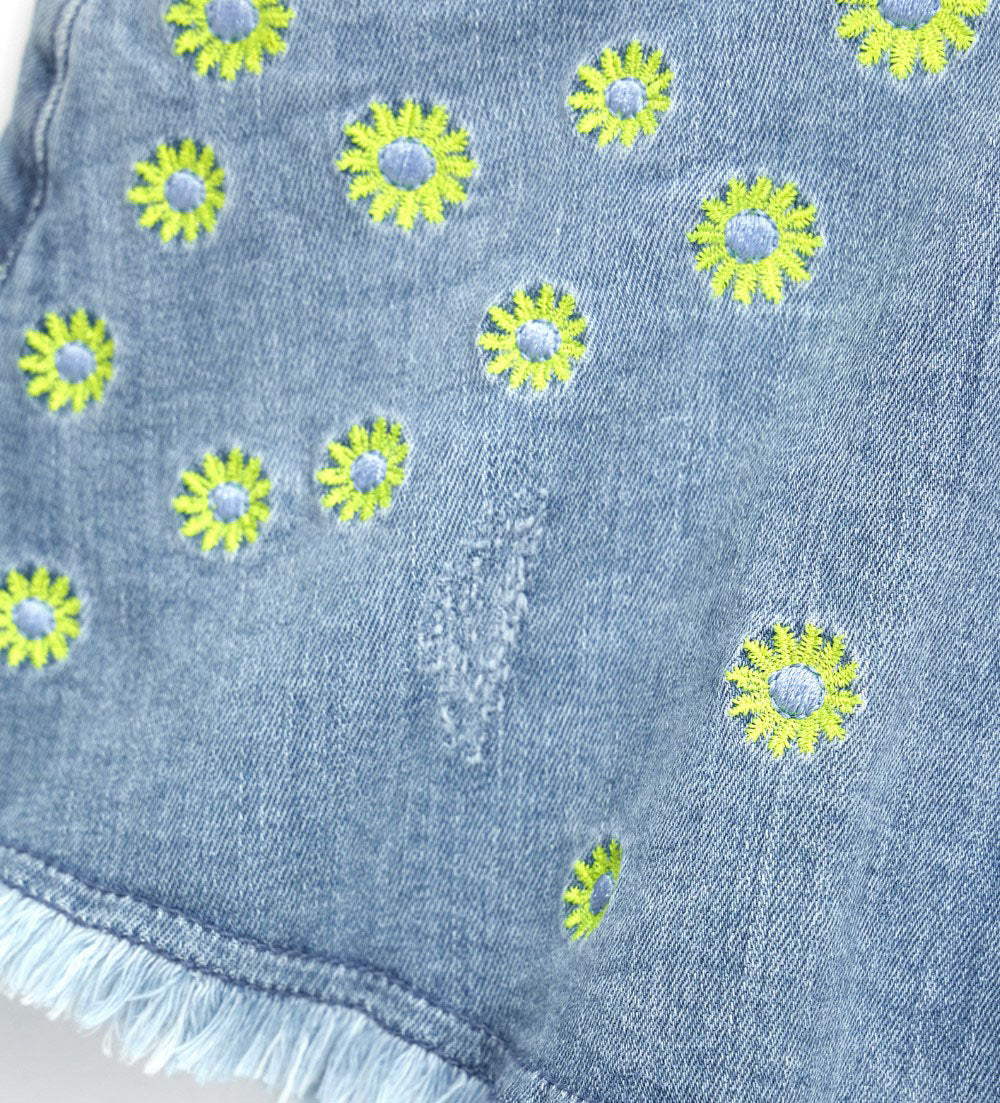GIRL'S DENIM SHORTS-504