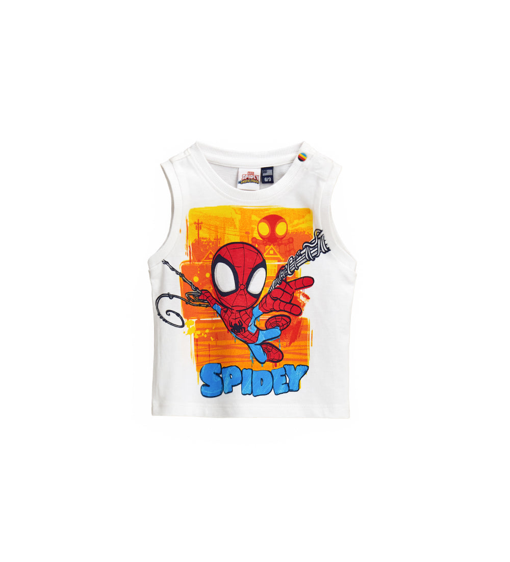 BABY BOY'S MARVEL SPIDER-MAN TANK TOP-504