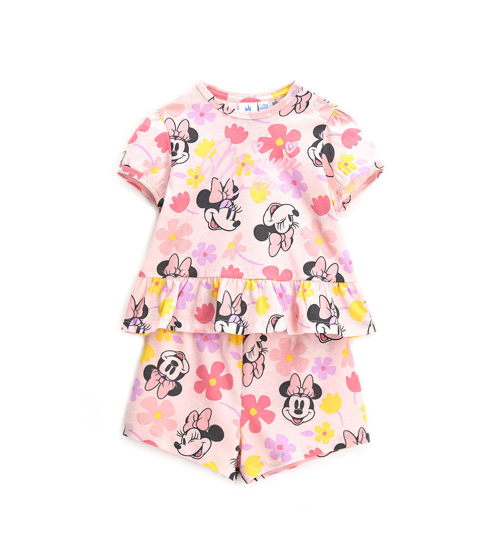 BABY GIRL'S DISNEY MINNIE PAJAMAS-504