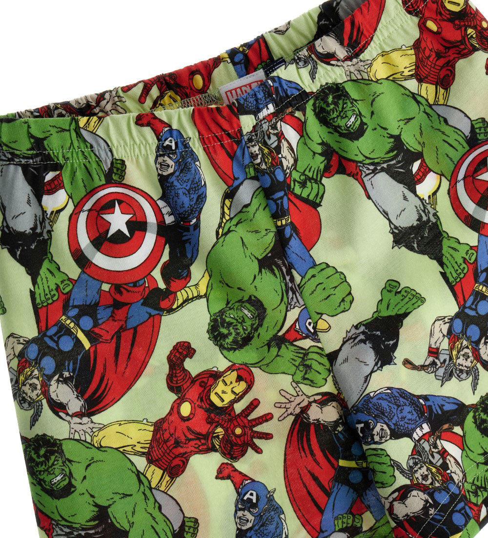 BOY'S MARVEL AVENGERS SHORT PAJAMAS-502