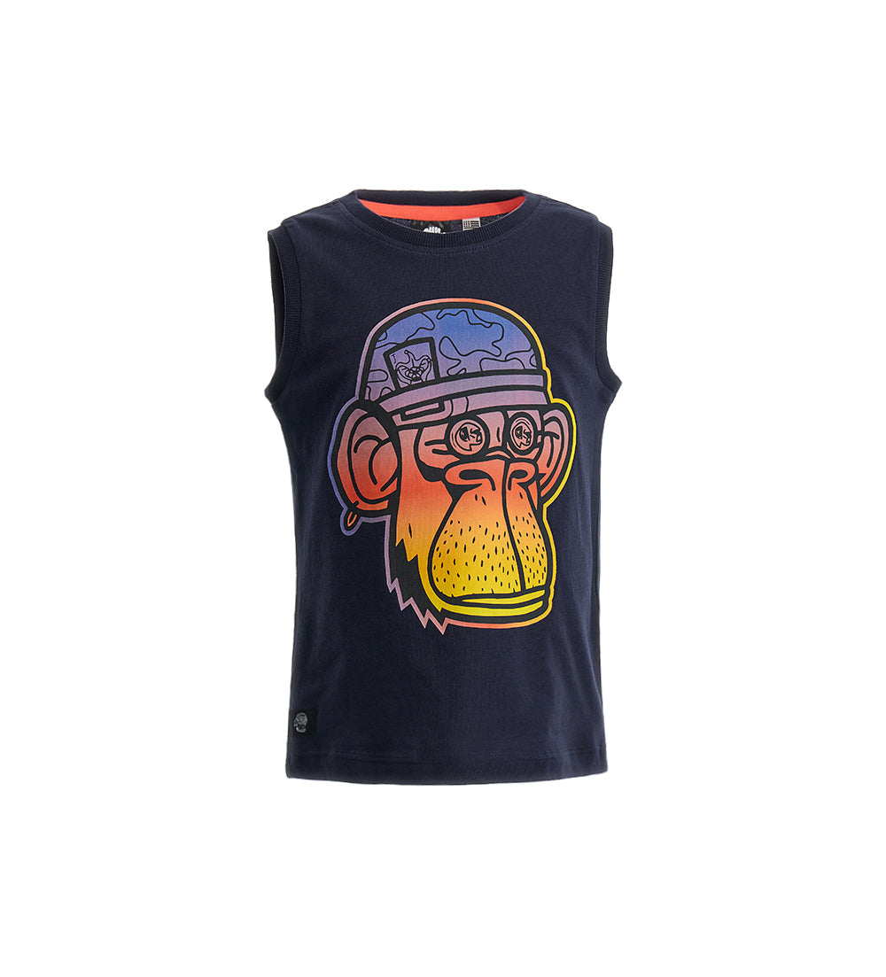 Boy's Army Of Apes Tank Top-5