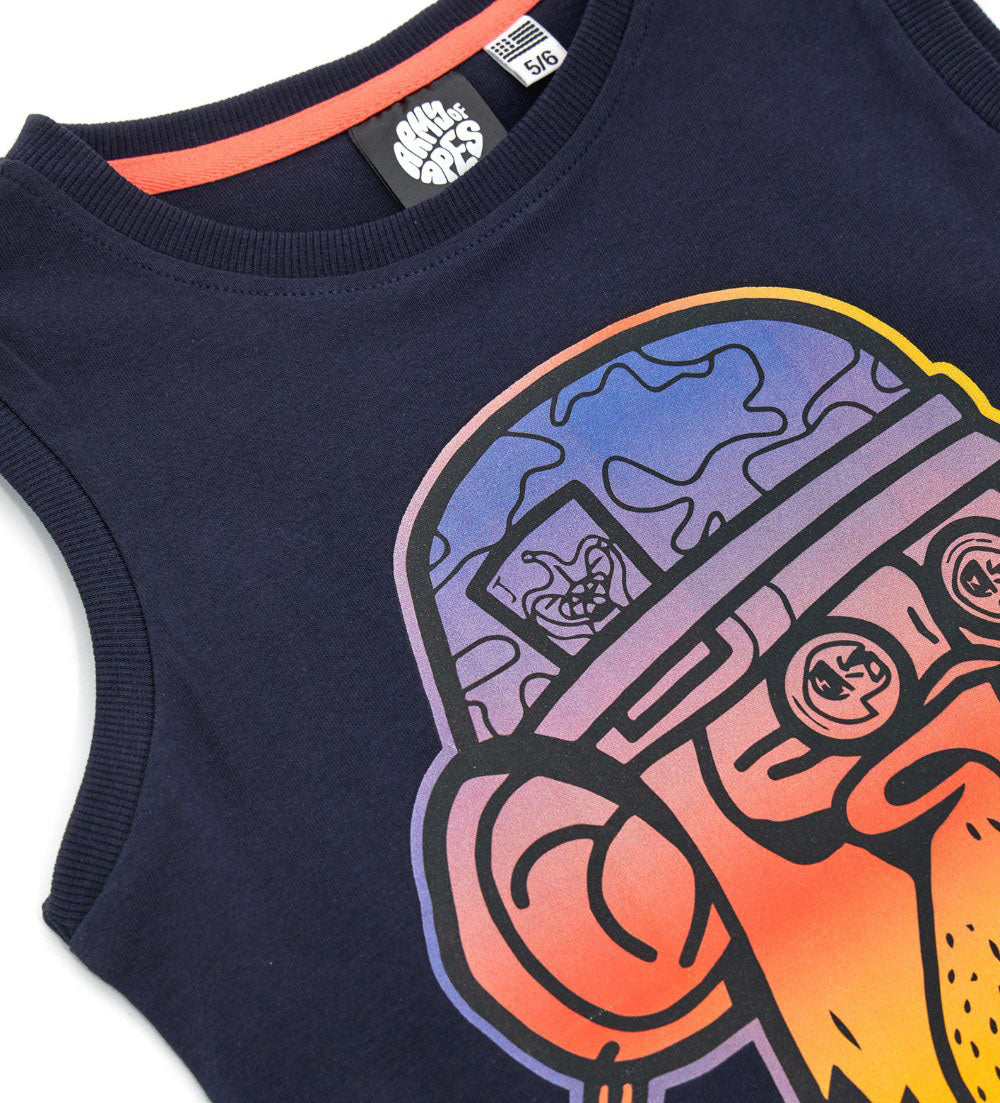 Boy's Army Of Apes Tank Top-8