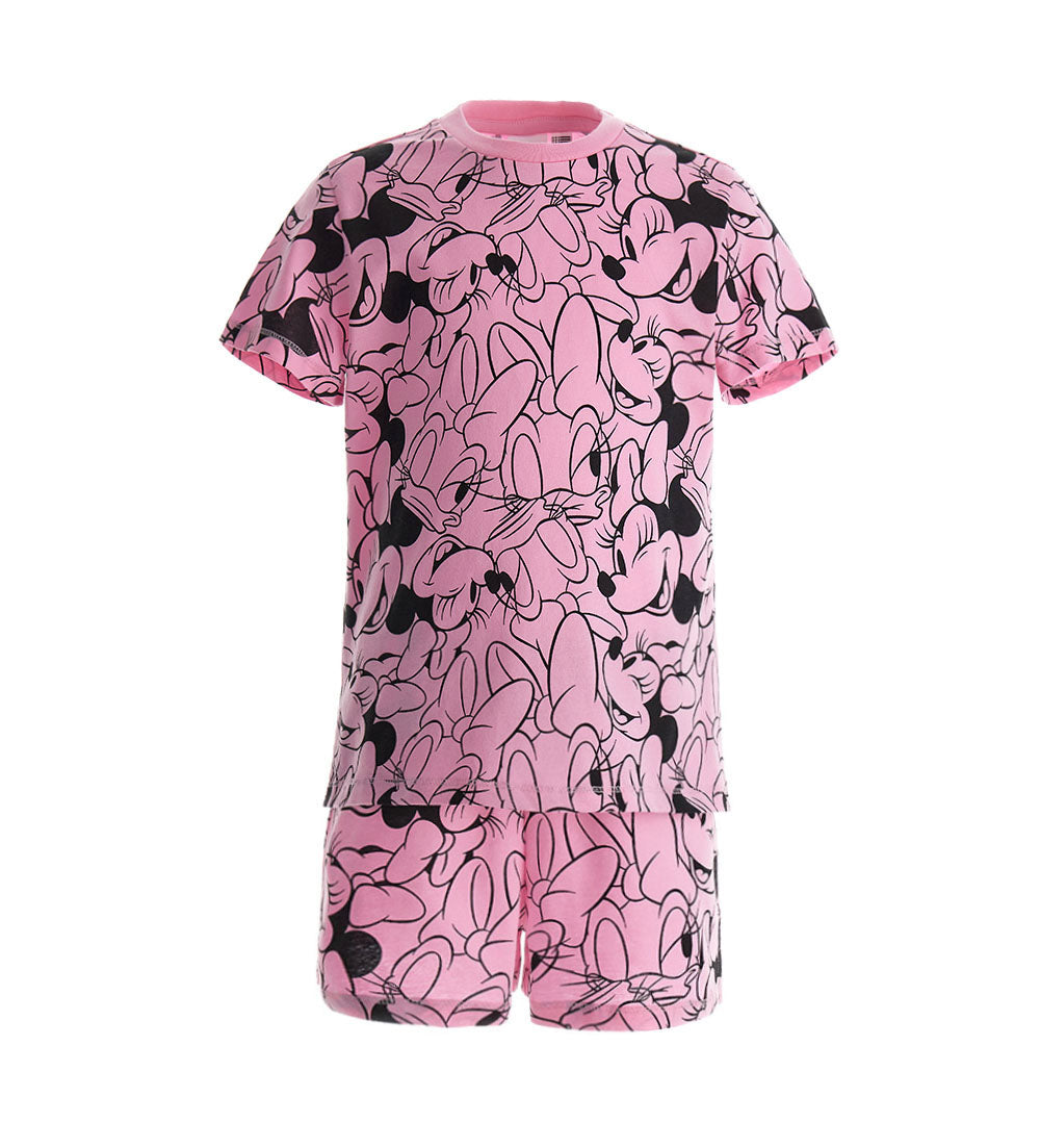 GIRL'S DISNEY MINNIE SHORT PAJAMAS-500