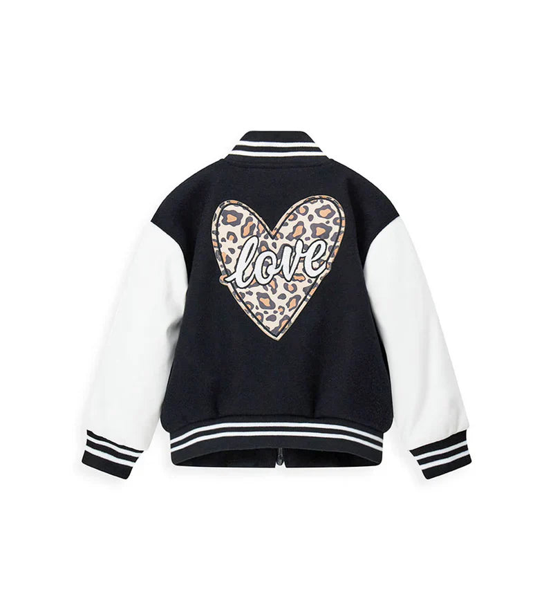Baby girl's bomber jacket