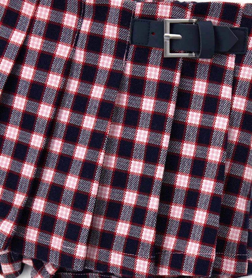 Baby girl's tartan shorts