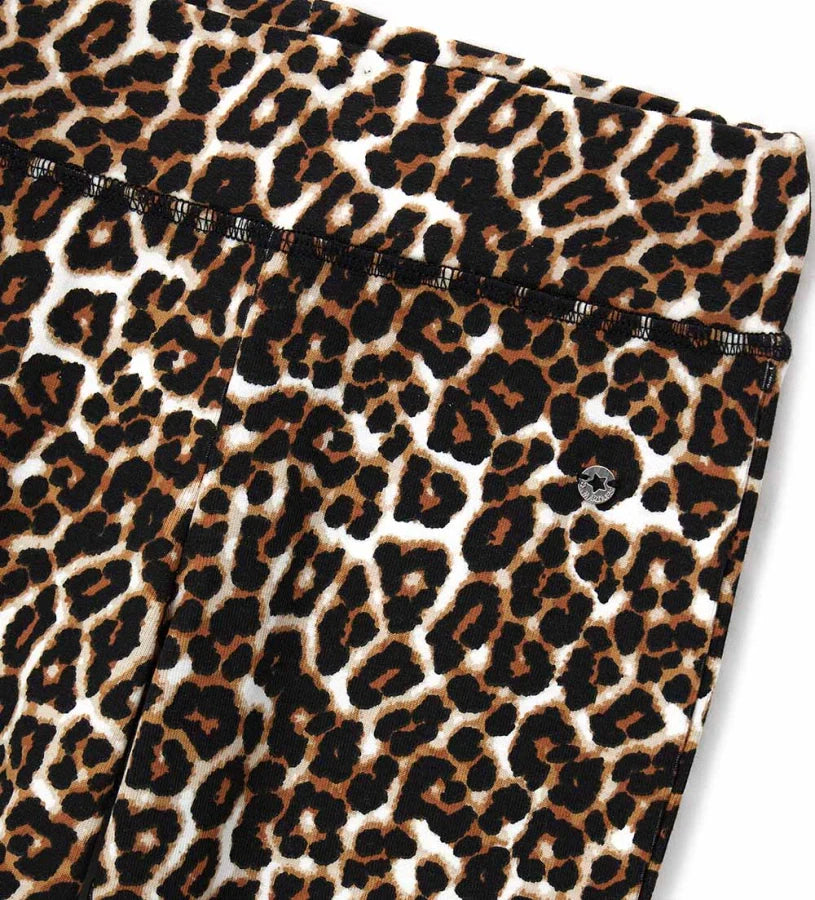 Girl's bell-bottom leggings