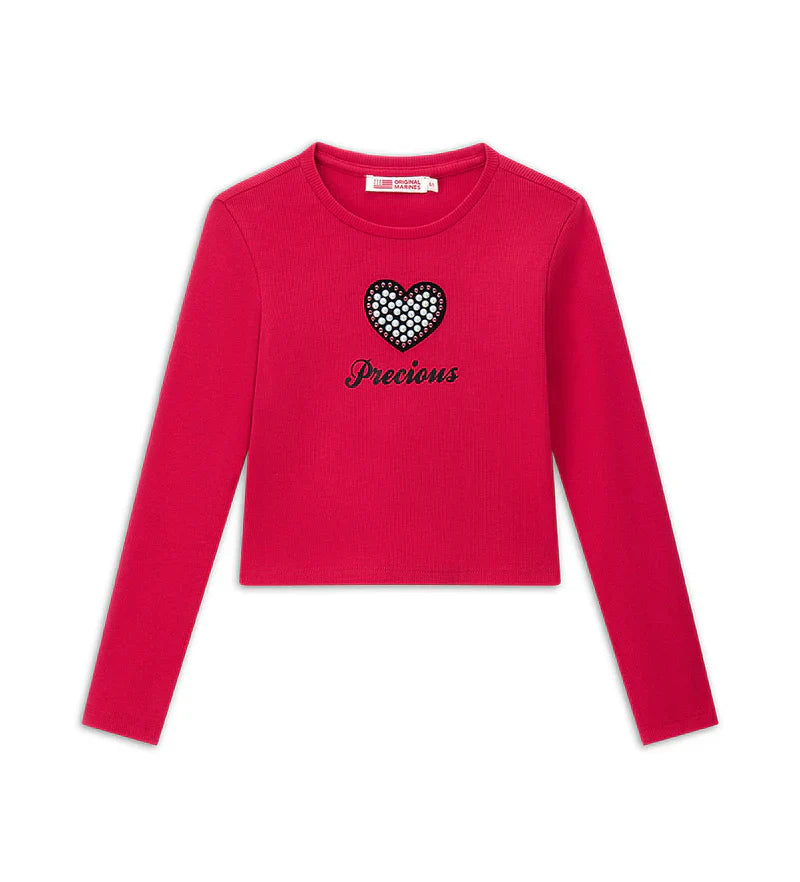 Girl's crop t-shirt