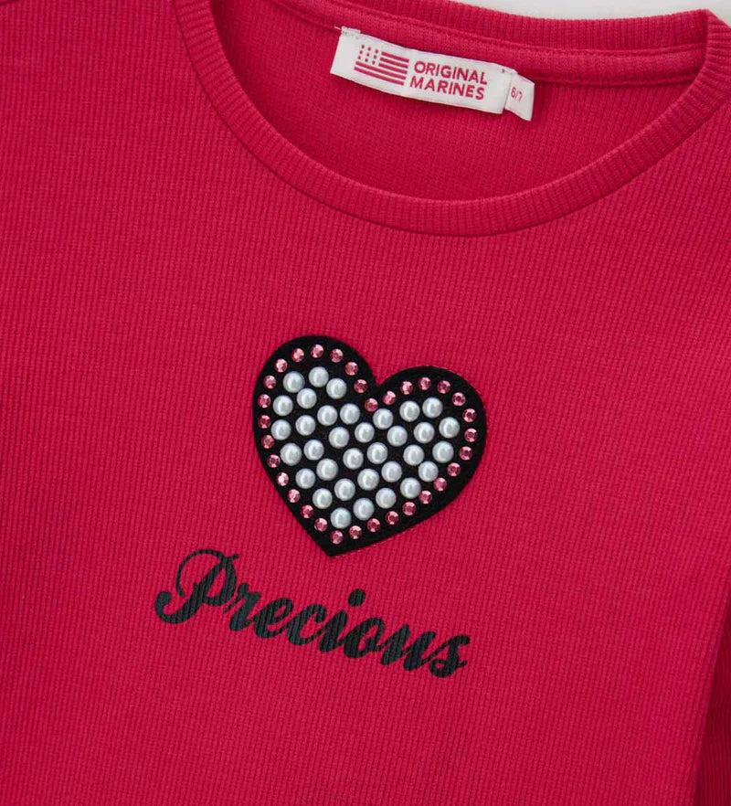 Girl's crop t-shirt