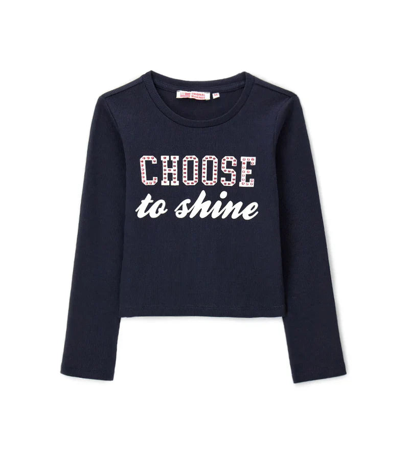 Girl's crop t-shirt