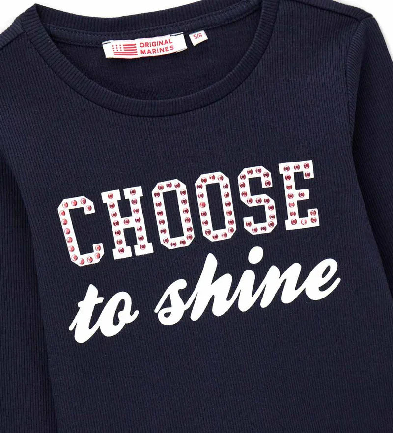 Girl's crop t-shirt