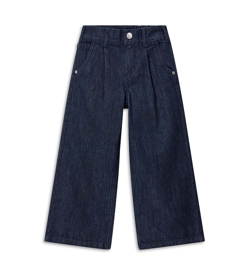 Girl's wide leg jeans