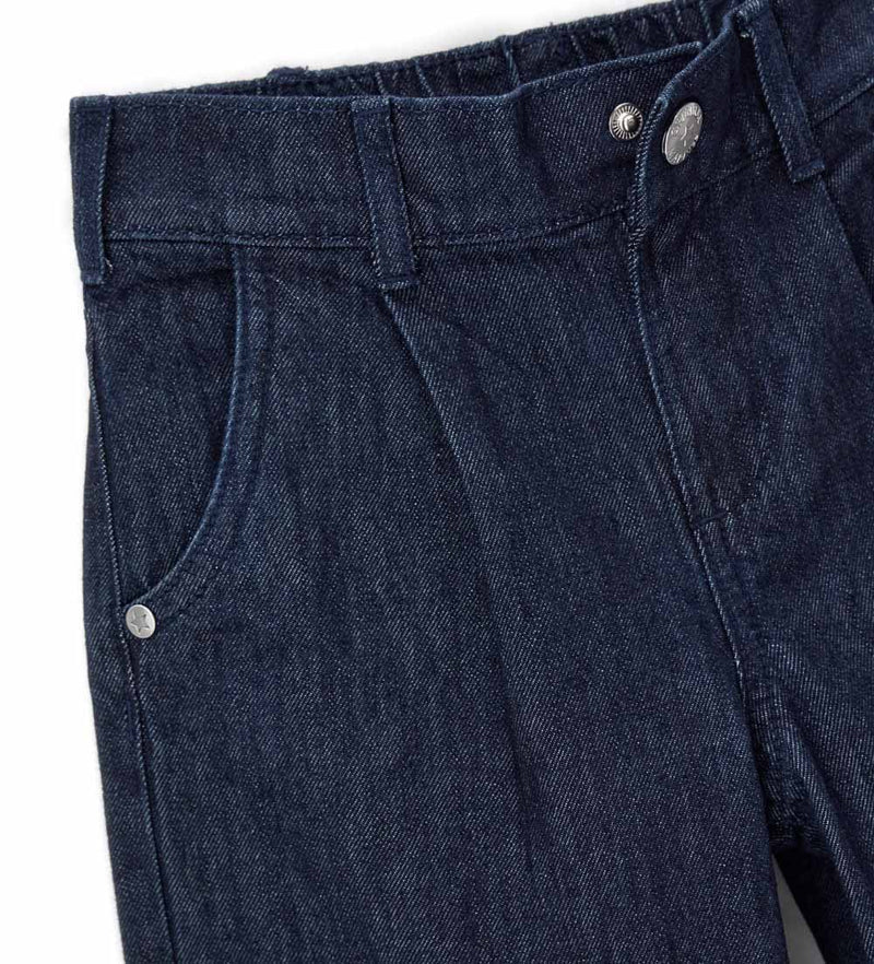 Girl's wide leg jeans