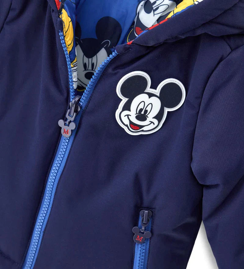 Baby boy's reversible disney mickey jacket