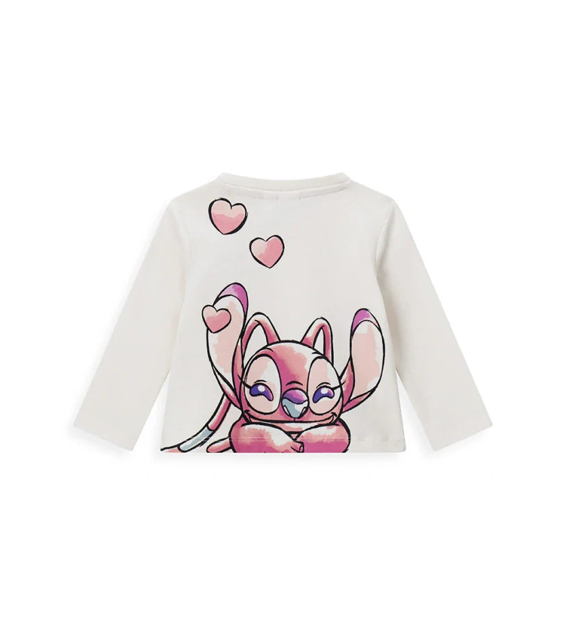 Baby girl's disney stitch t-shirt