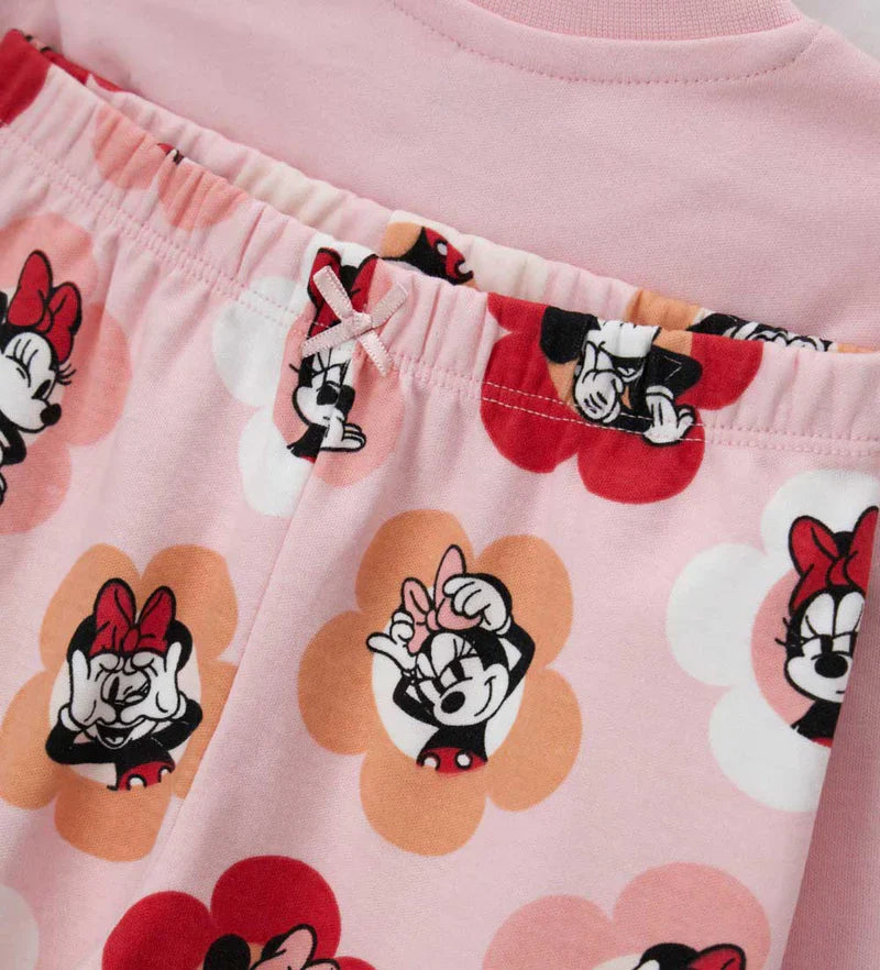 Baby girl's disney minnie pajamas