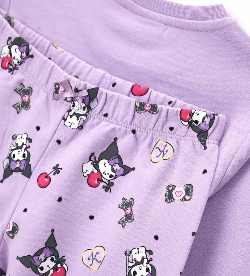 Girl's hello kitty kuromi pajamas