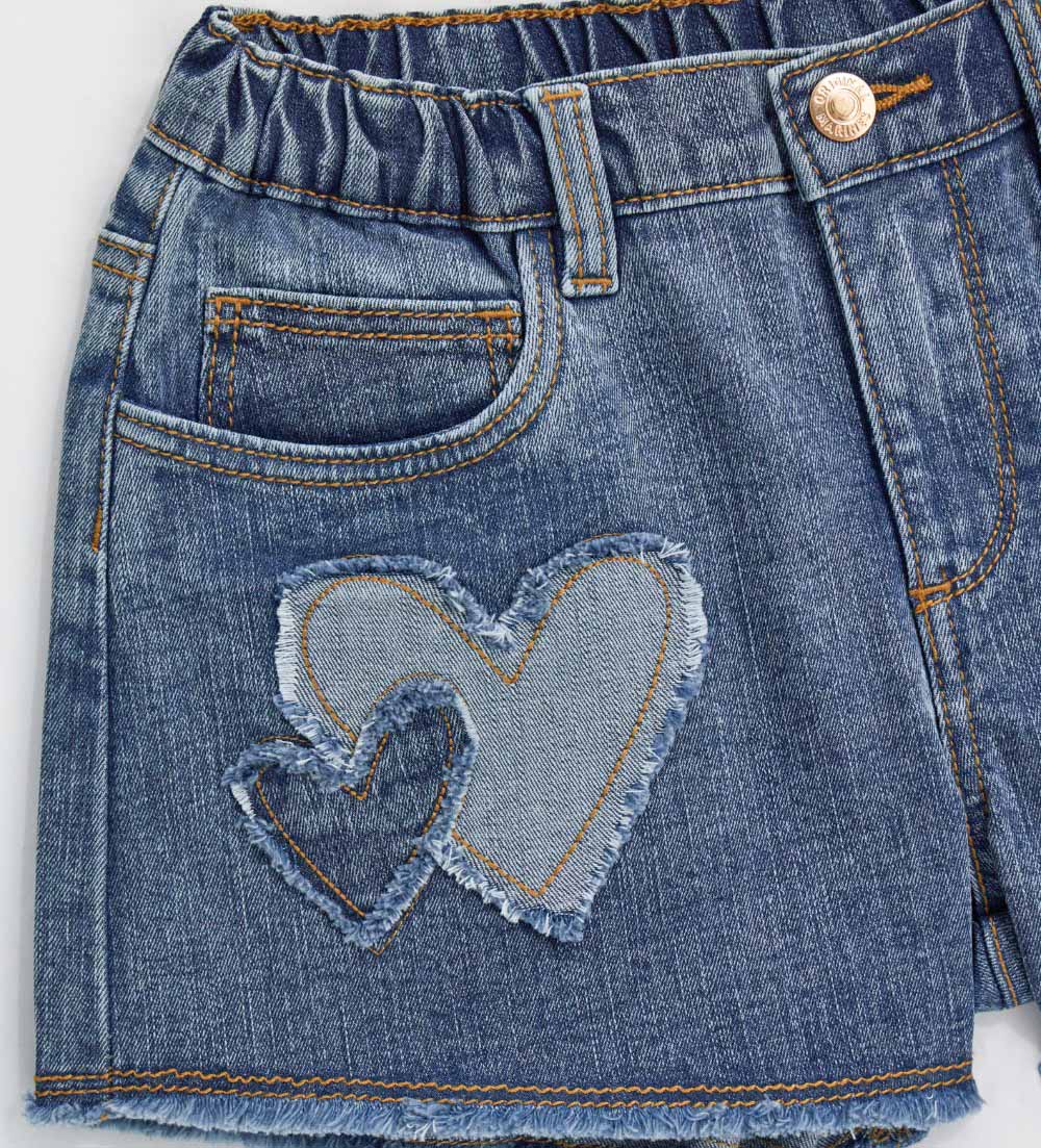 Girl's denim shorts