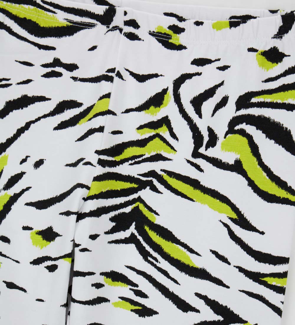 Girl's zebra leggings