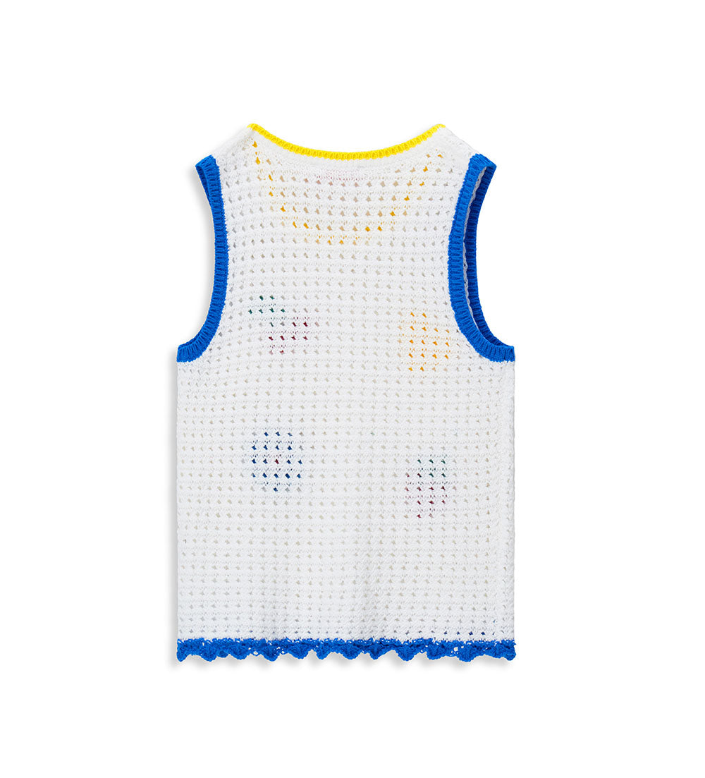 Girl's knitted tank top
