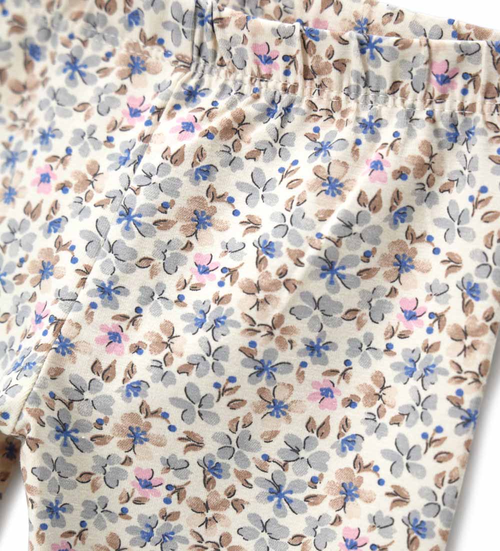 Girl - Denim-Effect leggings 9 - 12 M Blue