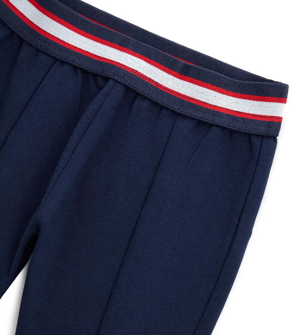 Girl - Flared leggings Blue 9 - 12 M