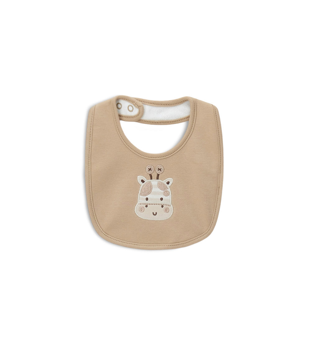 Newborn - Lion bib Off White UNI