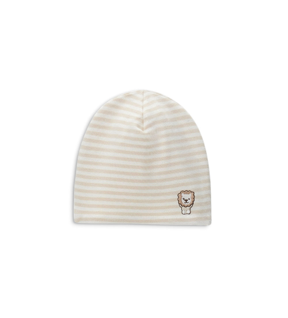 Newborn - Lion hat Beige UNI