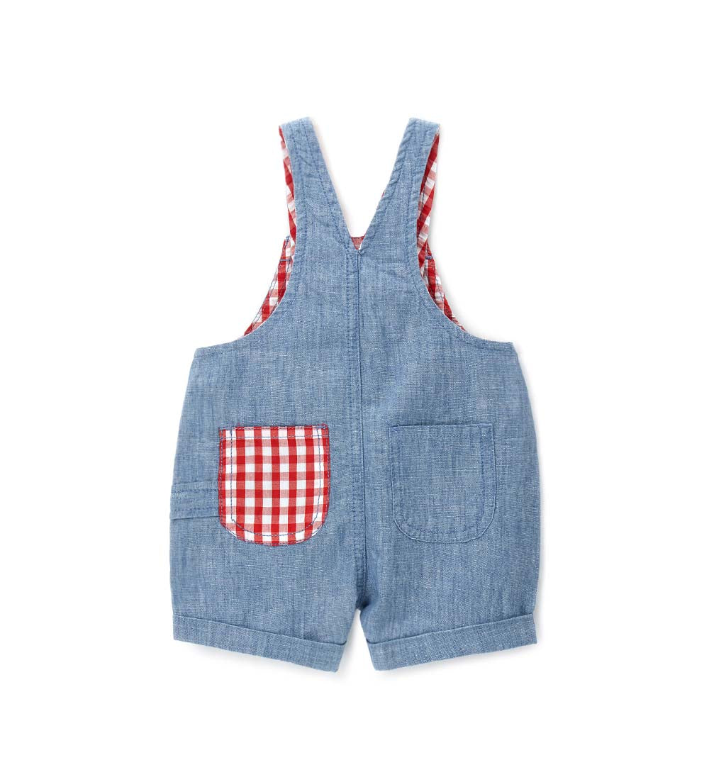 Newborn - Cotton overalls 1M Denim