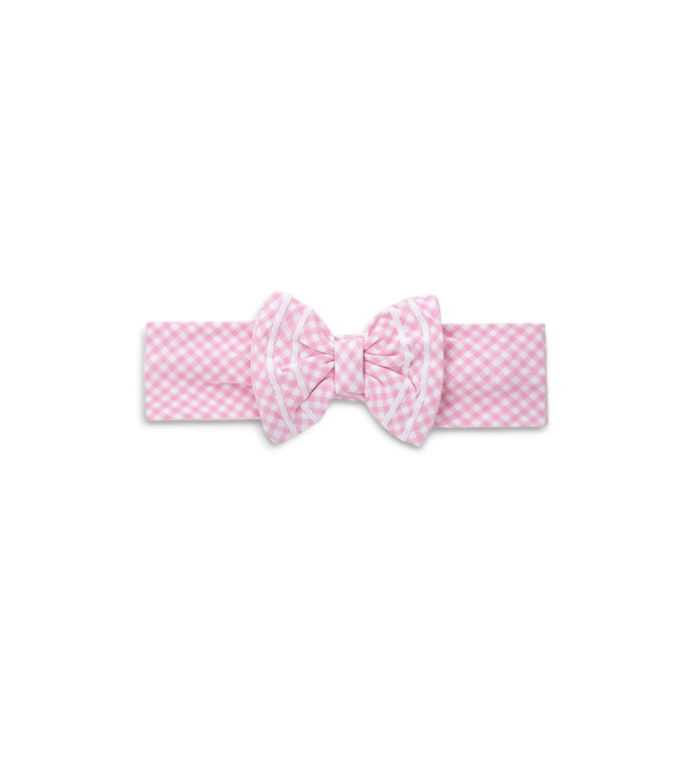 Newborn - Headband with bow White UNI
