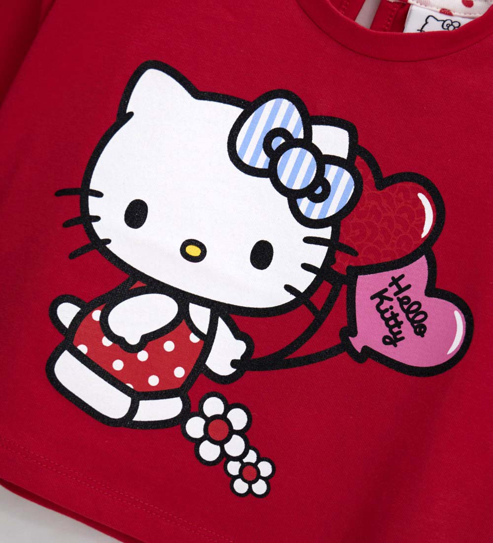 Girl - Hello Kitty T-shirt 9 - 12 M White