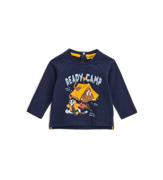 BABY BOY'S RAGLAN SLEEVE T-SHIRT-1