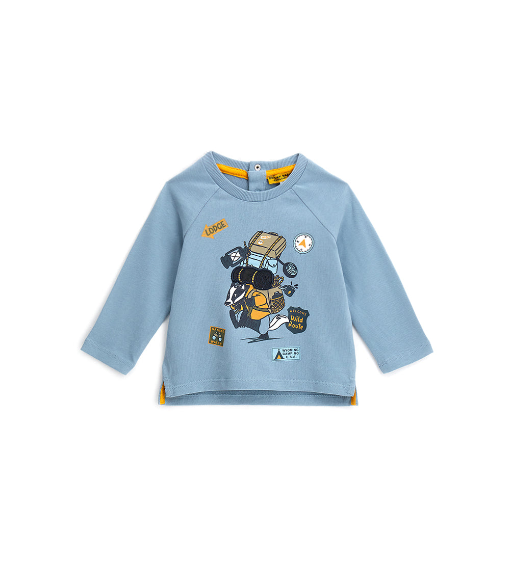 BABY BOY'S RAGLAN SLEEVE T-SHIRT-4